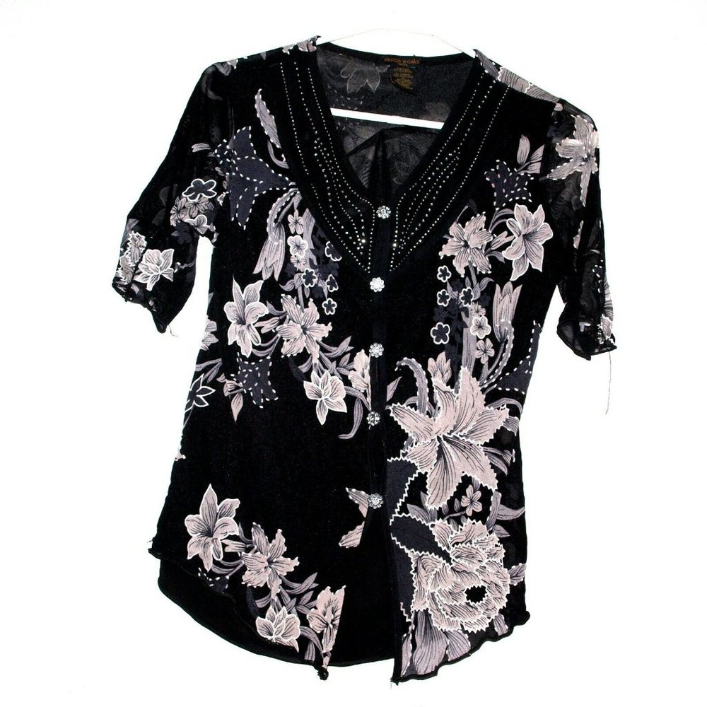 DESIGN WORKS Women’s Pullover Top